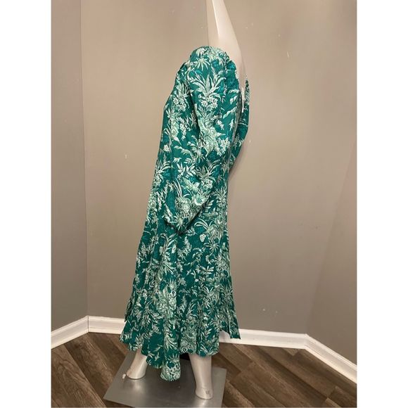 MILLE Penelope Dress in Jade Paradise - Picture 7 of 8